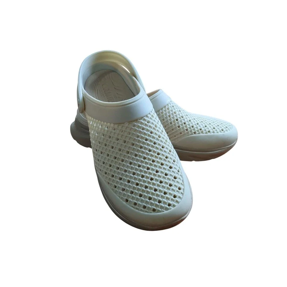 Skechers Women Go Walk Foamies Womens Size 10 Natural - Picture 7 of 10